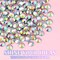 30,000pcs Resin Rhinestones for Crafting – AB Flatback Gems with Tweezers & 3×10ml B7000 Jewelry Glue, Perfect for Nail Art, DIY, and Bedazzling Projects